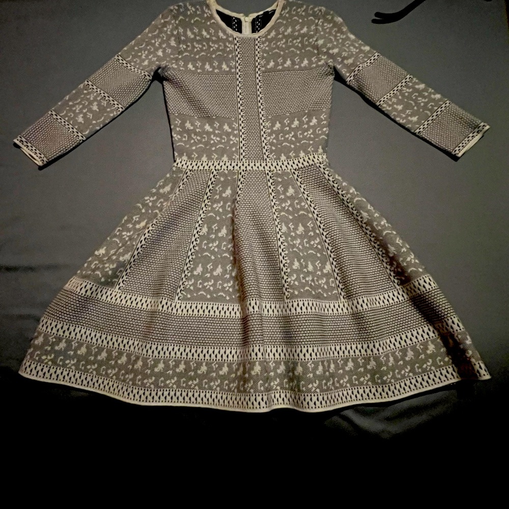 Gianni Bini black & White Dress